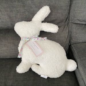 Cupcakes and cashmere easter bunny decorative pillow